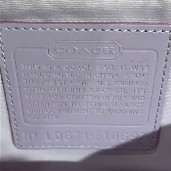 Authentic Coach baby bag with dust bag - Picture 5 of 8